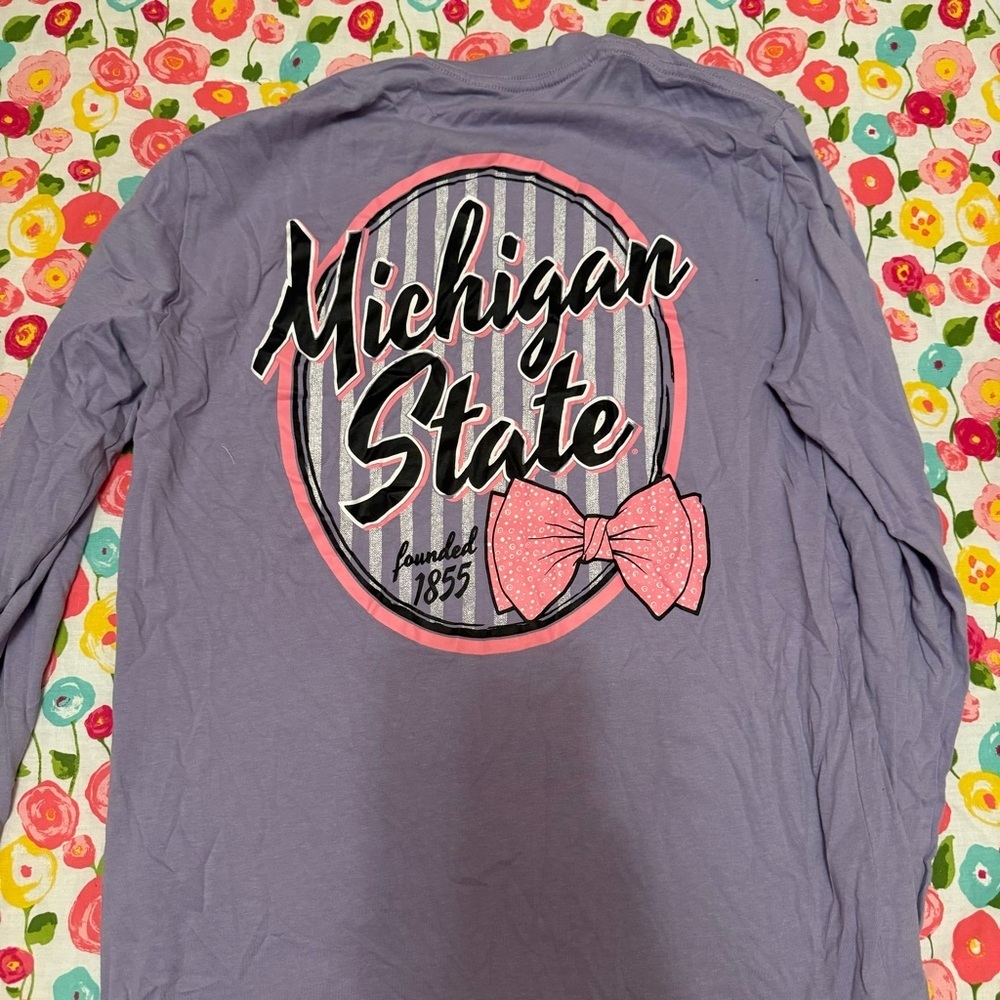Small Michigan state university Long sleeve tshirt - Picture 3 of 3